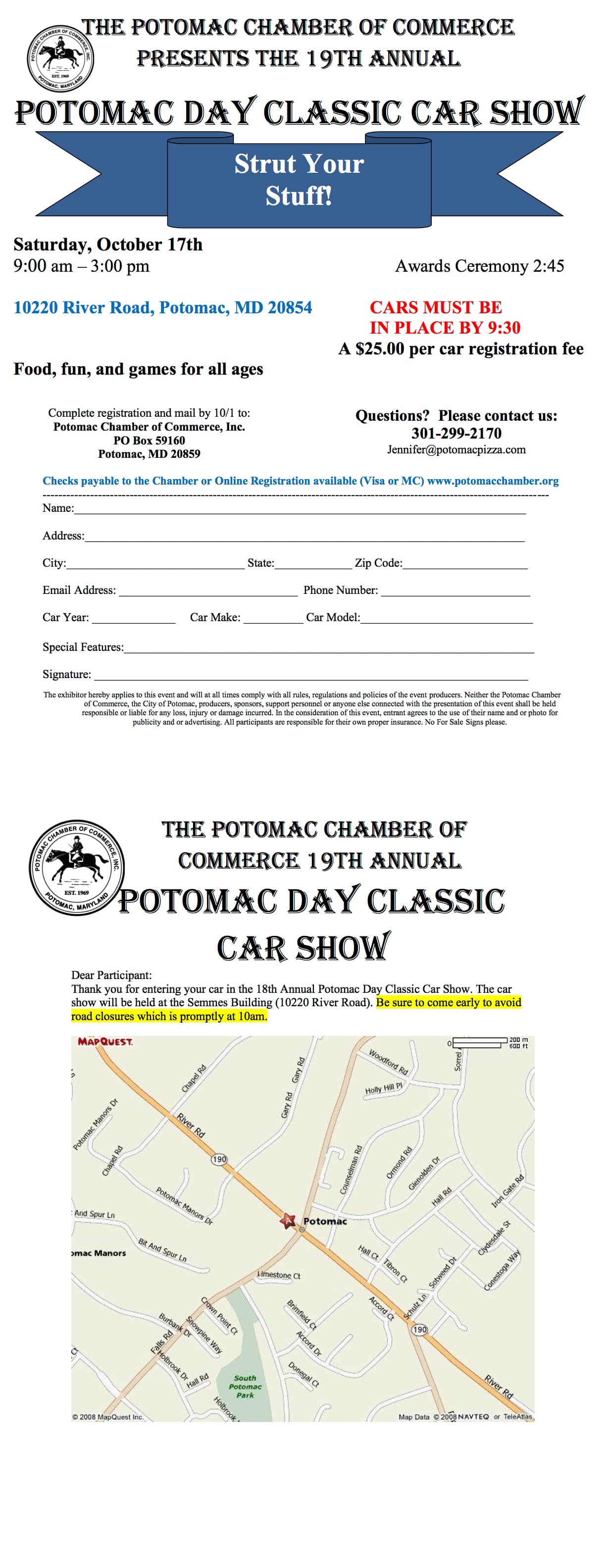 Potomac Day Classic Car Show
