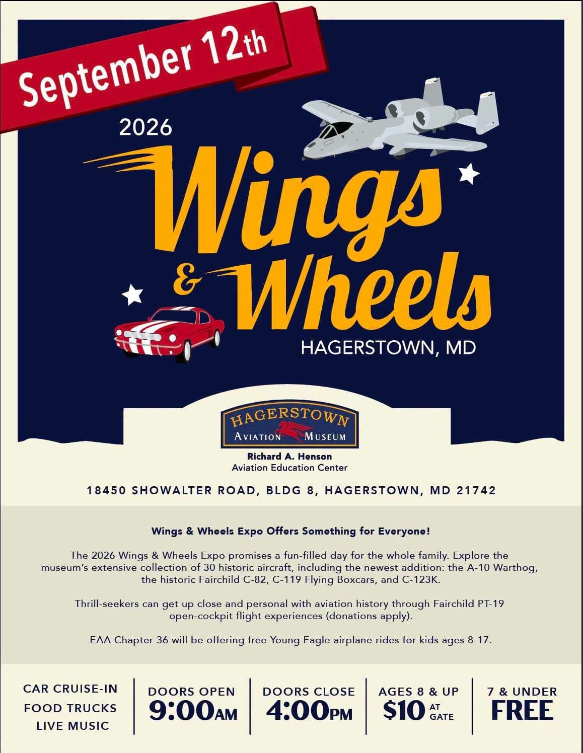 Wings & Wheels Expo 2026