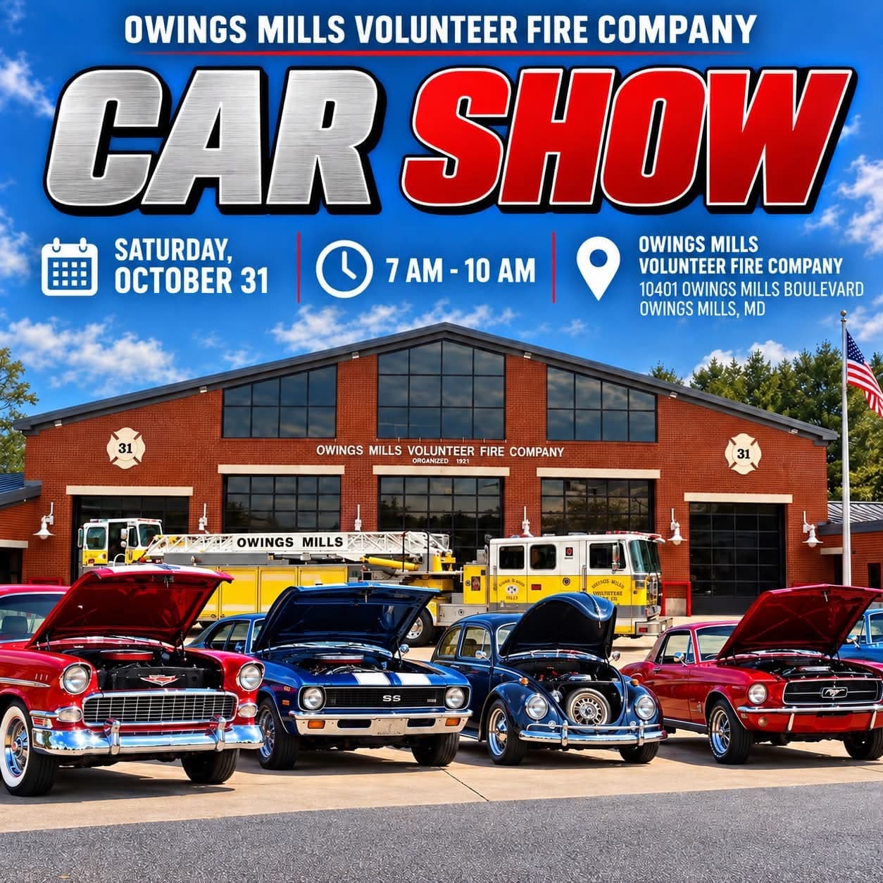 Owings Mills Volunteer Fire Company Car Show