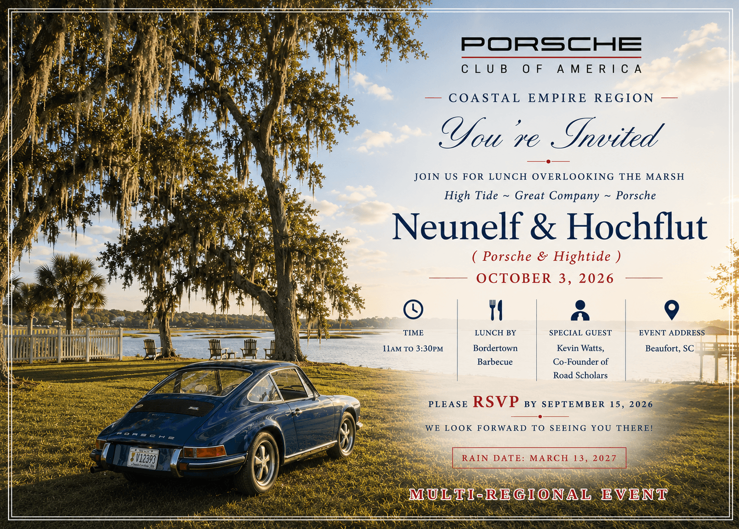 Air-Cooled at High Tide Luncheon