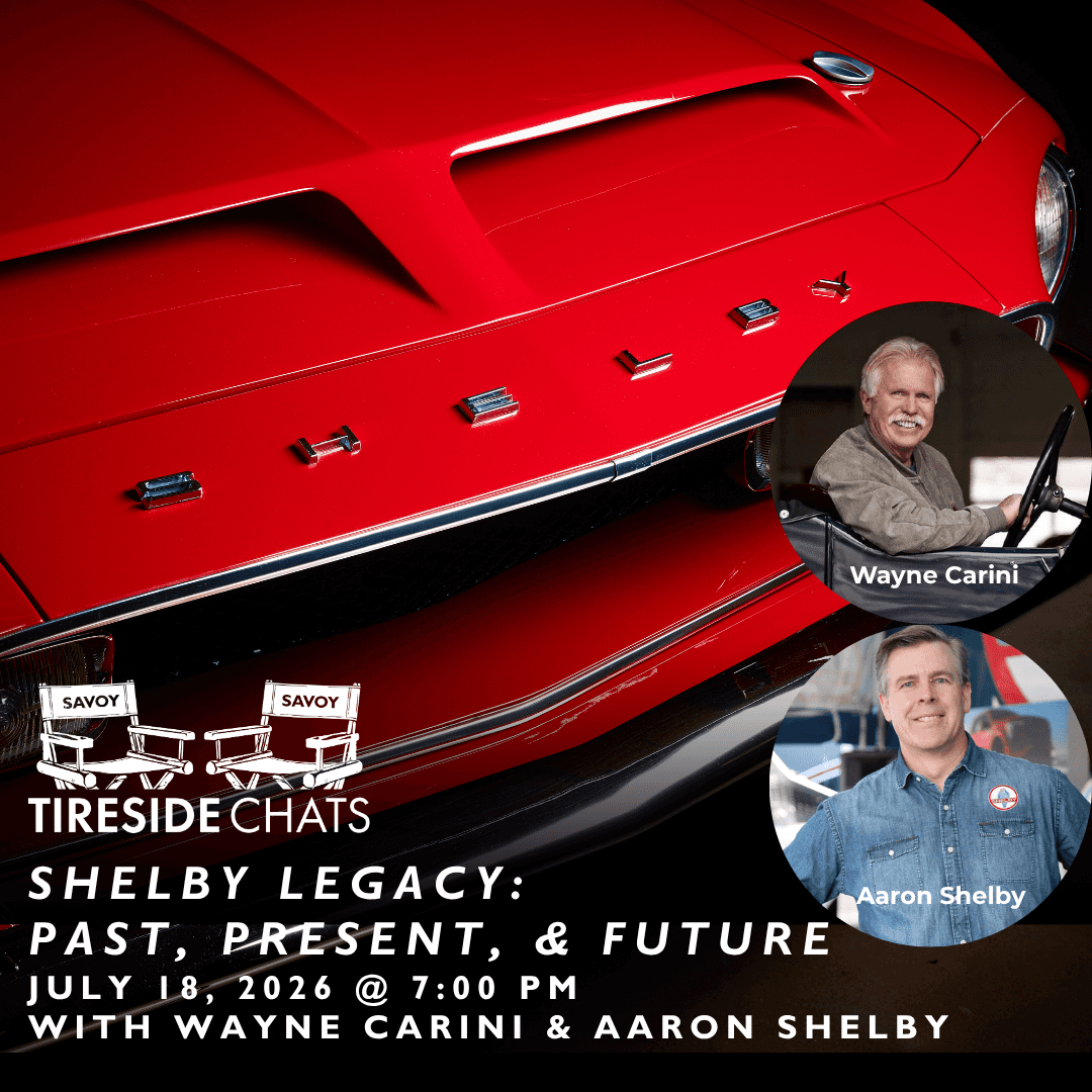Tireside Chats Series – Shelby Legacy: Past, Present, Future – Reception and Program