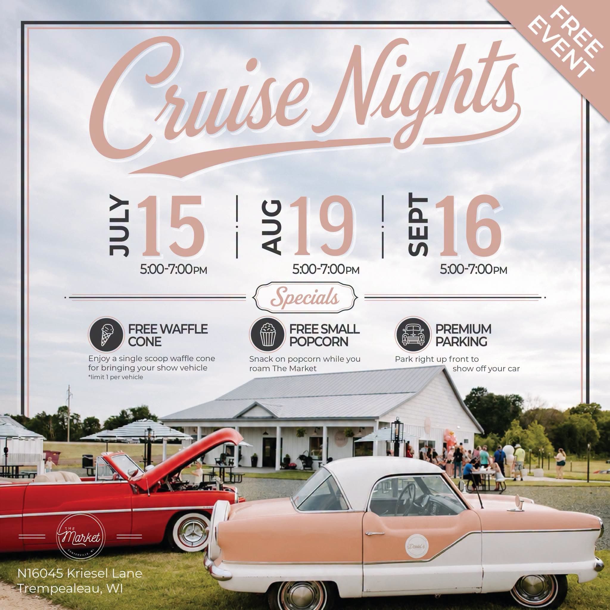 David’s Ice Cream Cruise Nights – Trempaeleau