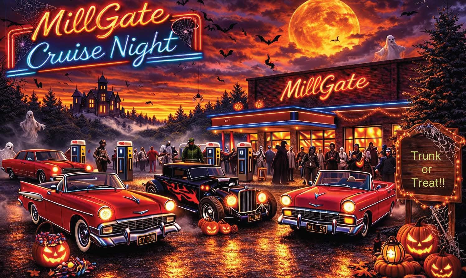 Millgate Cruise Night – Burlington – 10-23-26
