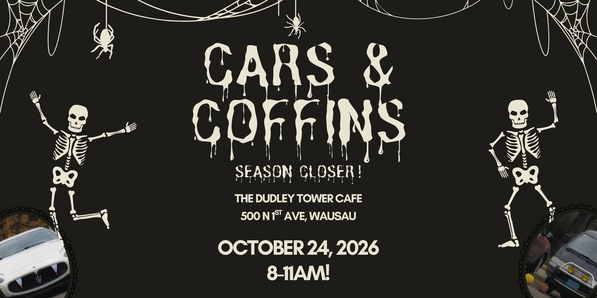 Cars & Coffins Season Closer – Wausau – 10/24/2026