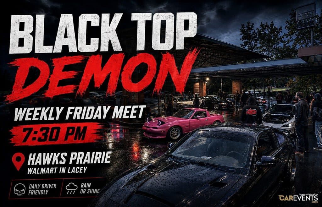 Black Top Demon Weekly Friday Meet