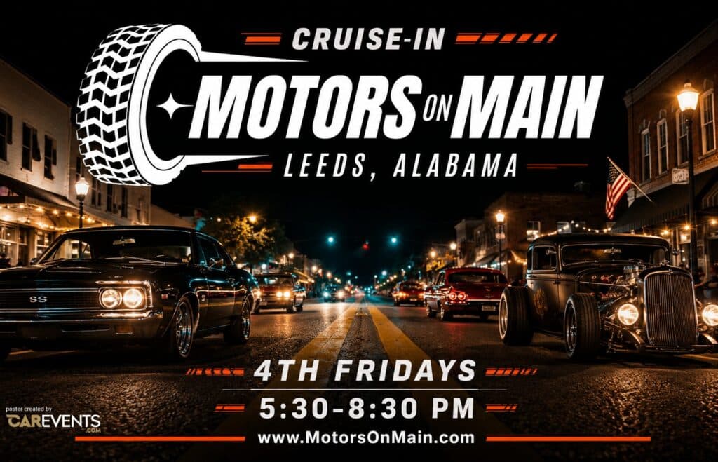 Motors on Main Leeds, Alabama Cruise-In