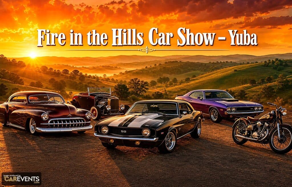 Fire in the Hills Car Show – Yuba