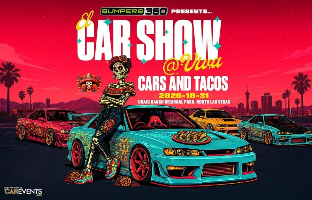 Bumpers 360 Presents:… El Car Show @ Viva Cars and Tacos