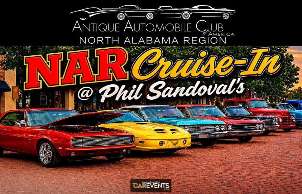 ANTIQUE AUTOMOBILE CLUB OF AMERICA NORTH ALABAMA REGION NAR Cruise-In