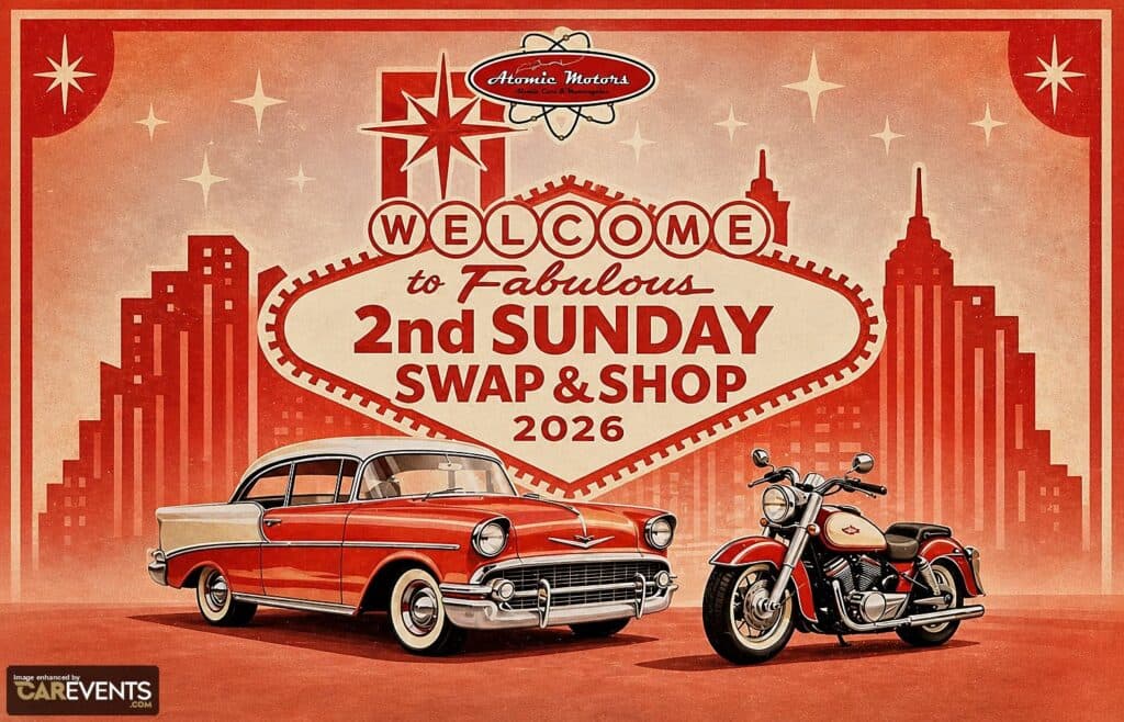 Atomic Motors Welcome to Fabulous 2nd SUNDAY SWAP & SHOP 2026