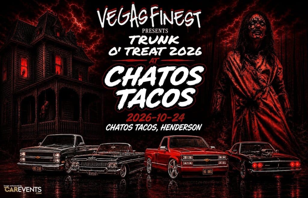 Vegas Finest Presents: Trunk O’ Treat 2026 at Chatos Tacos