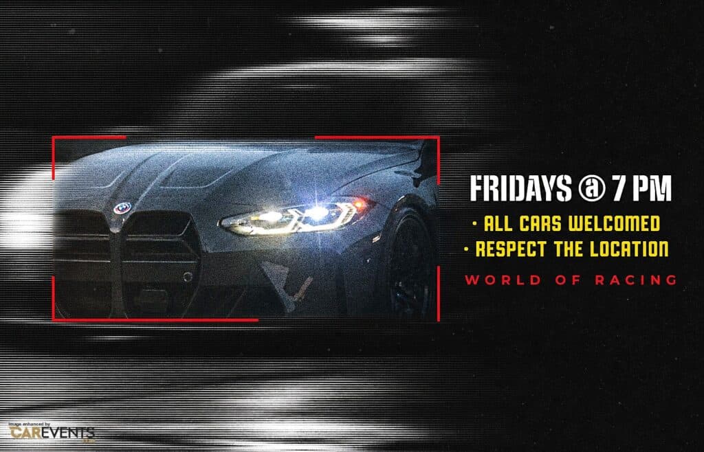 World of Racing Friday Car Meet – Leawood