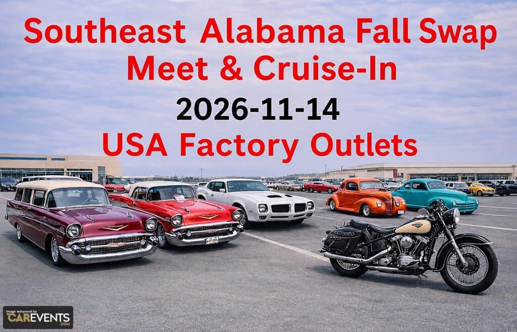 Southeast Alabama Fall Swap Meet & Cruise-In