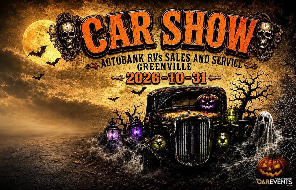 Halloween Car Show at AutoBank RVs – Fundraiser for Jakoby Gibson
