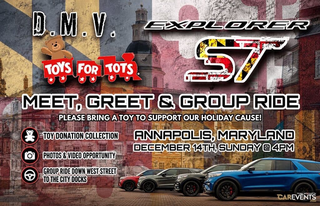 D.m.v. Explorer St Toys for Tots Meet, Greet & Group Ride