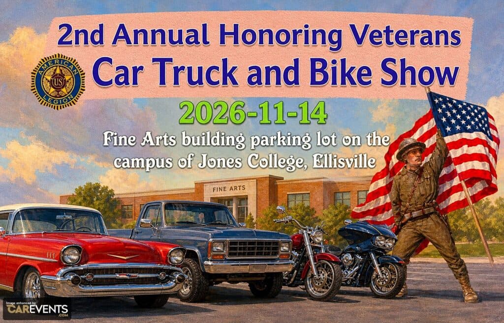 2nd Annual Honoring Veterans Car Truck and Bike Show