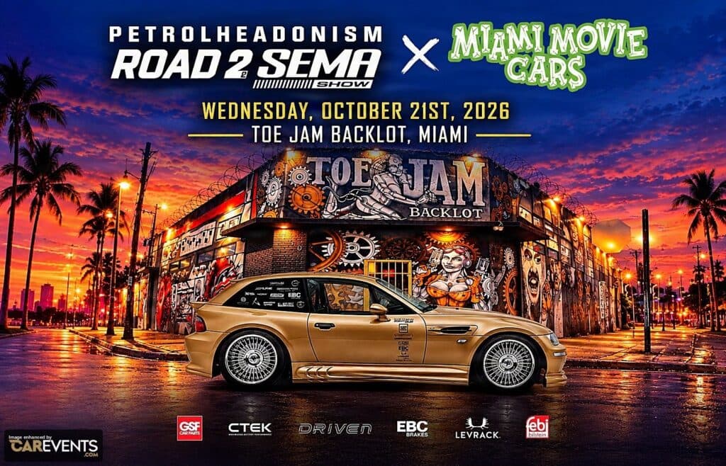 Petrolheadonism Road 2 SEMA Show X Miami Movie Cars