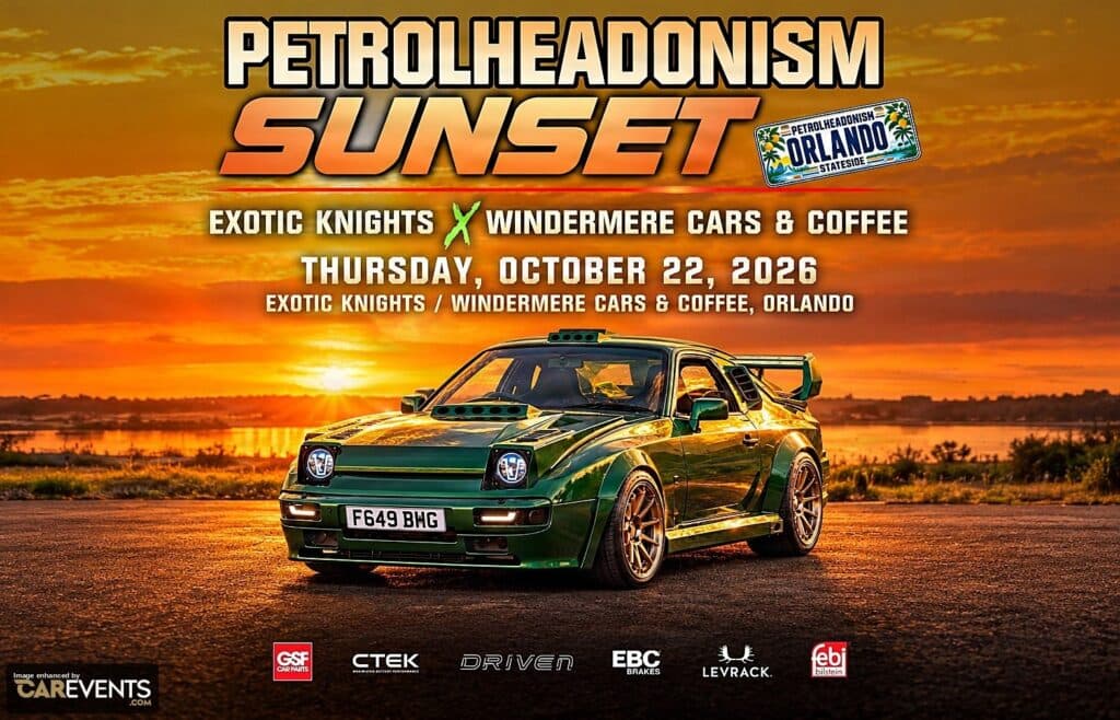 Petrolheadonism Sunset Orlando Stateside